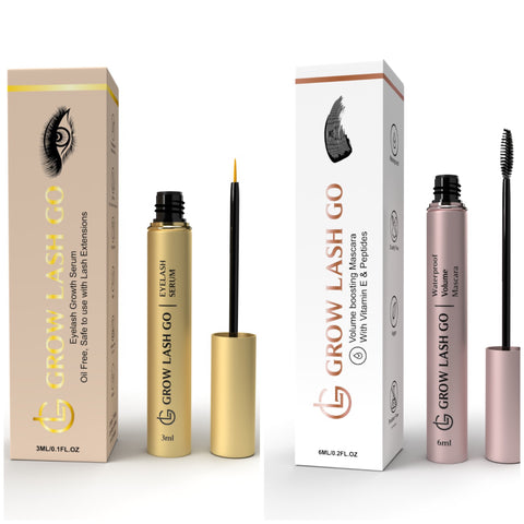 Eyelash Serum & Volume Mascara Duo – growlashgo.com
